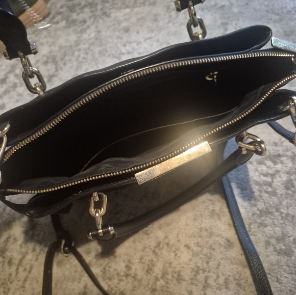 Michael Kors Black Tote with Gold Hardware - Picture 2 of 9